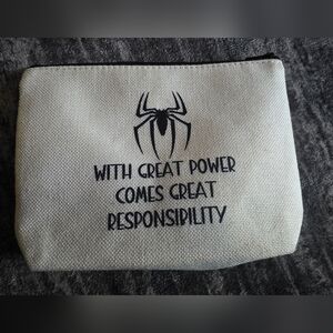 Spiderman Graphic Makeup Bag